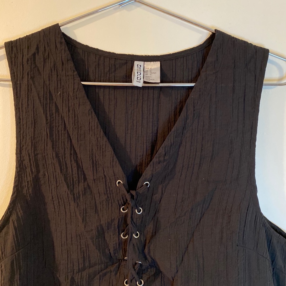 Black sheer Dress